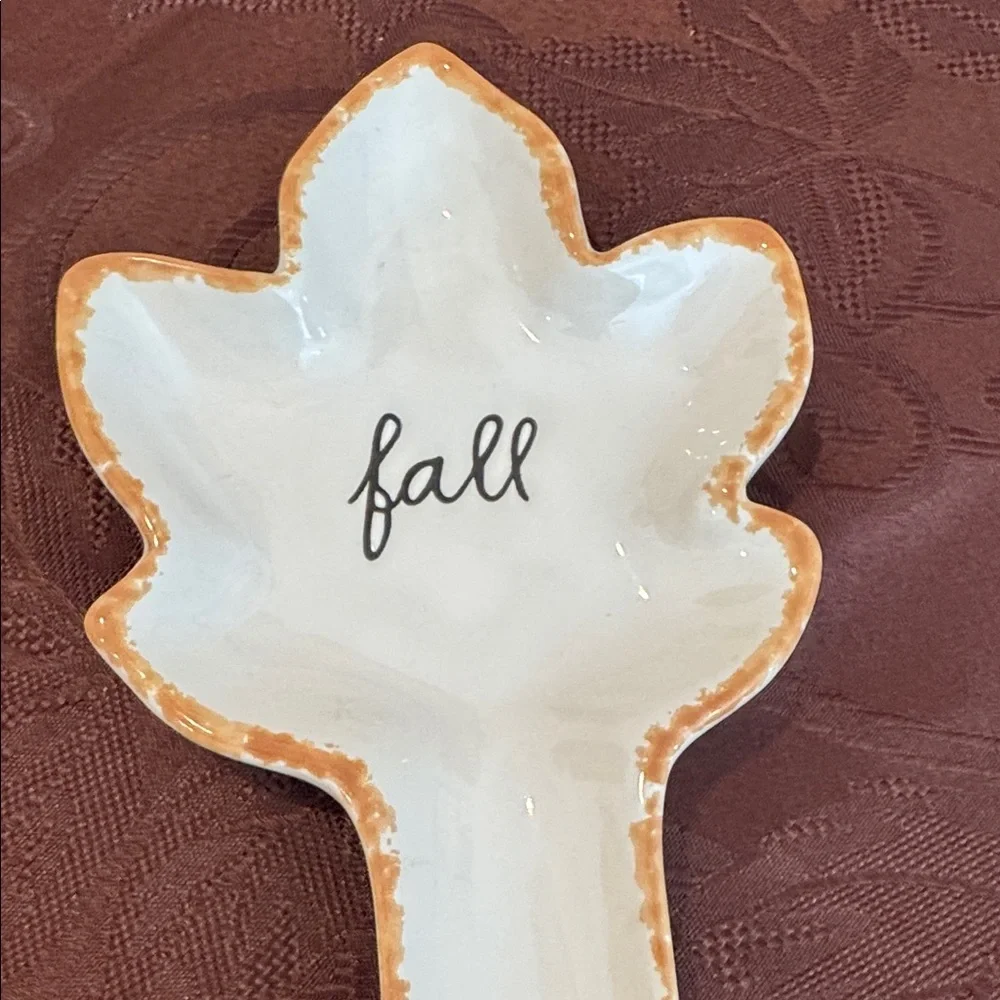 🍁NWOT Rae Dunn Ceramic Spoon Rest